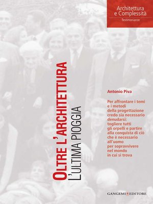 cover image of Oltre l'architettura. L'ultima pioggia